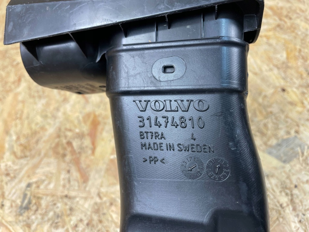 фото №9, Впуск повітрозабірник канал шланг повітря volvo v60 ii s60 iii 31474810 31370229