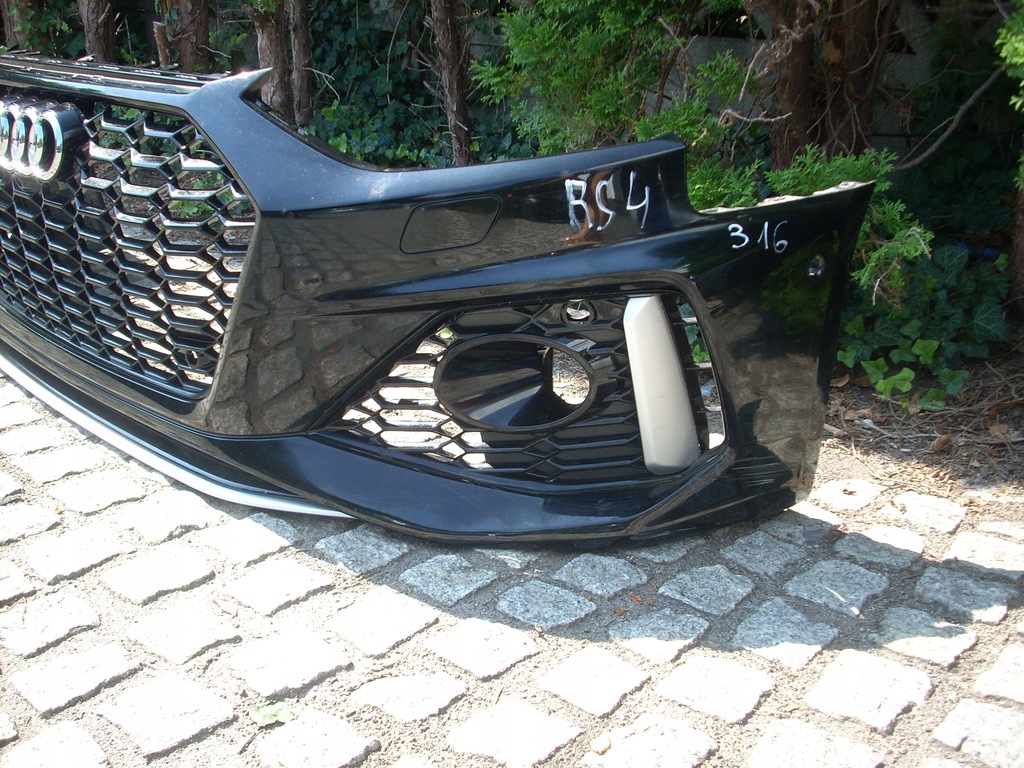 фото №12, Audi rs4 b9 8w0 lift перед бампер передній ew. карбон i rs5