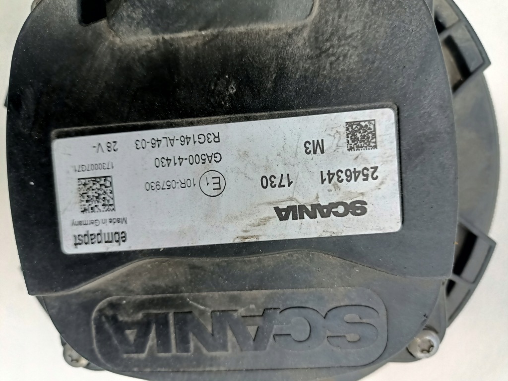 фото №3, Моторчик обдув вентилятор отопителя scania r s