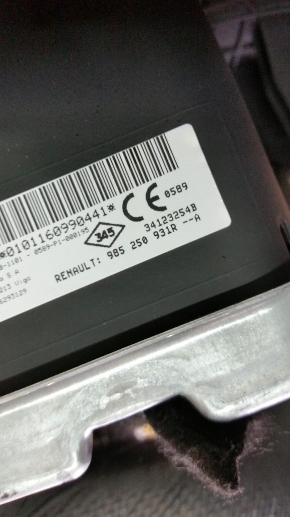 фото №10, Комплект подушки безпеки повітряні подушка безпеки пасажира водія dacia sandero ii