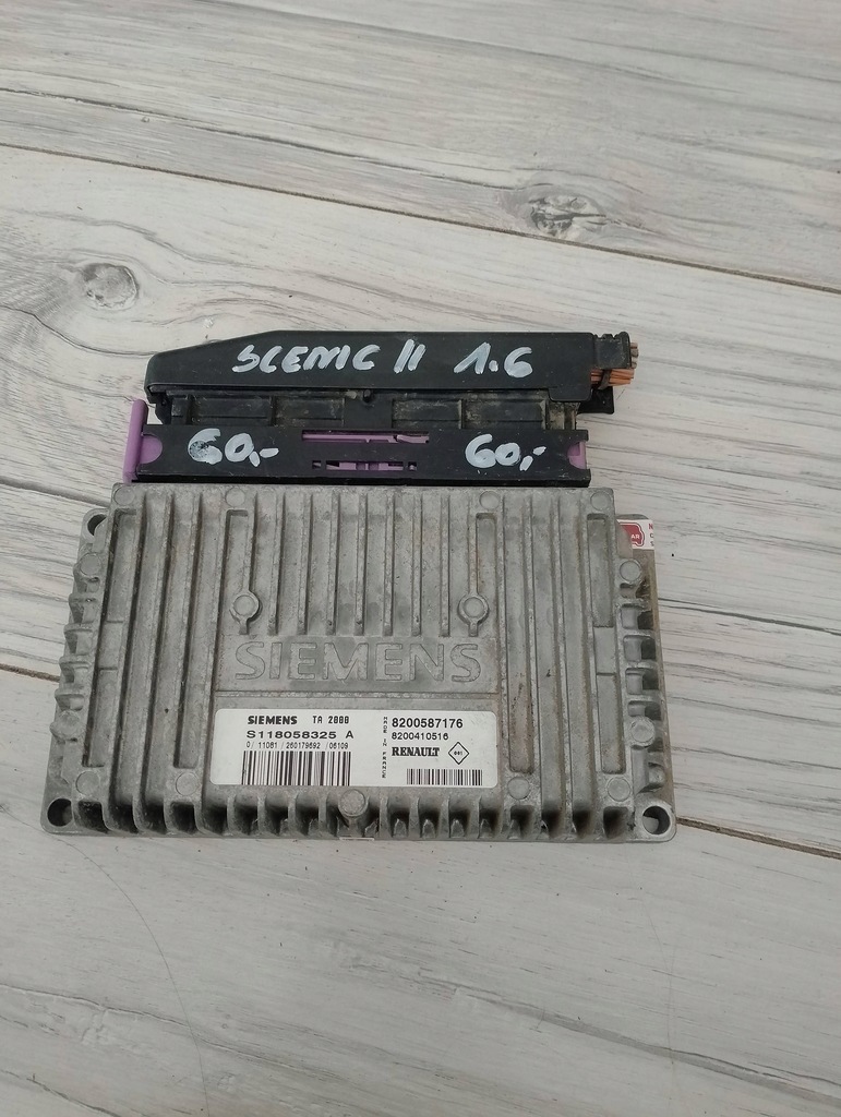 фото №1, Блок керування коробки 8200587176 renault scenic ii 1.6