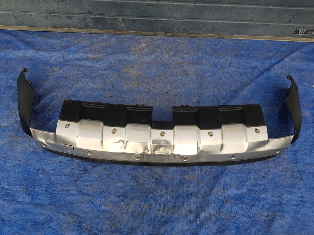 фото №1, Накладка молдинг диффузор бампера задняя mercedes ml w164