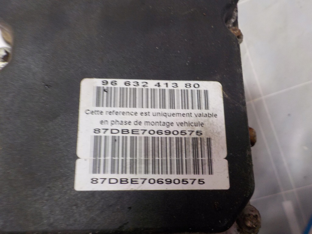 фото №6, Citroen c4 coupe 2008r 1.6 hdi насос abs 0265950635