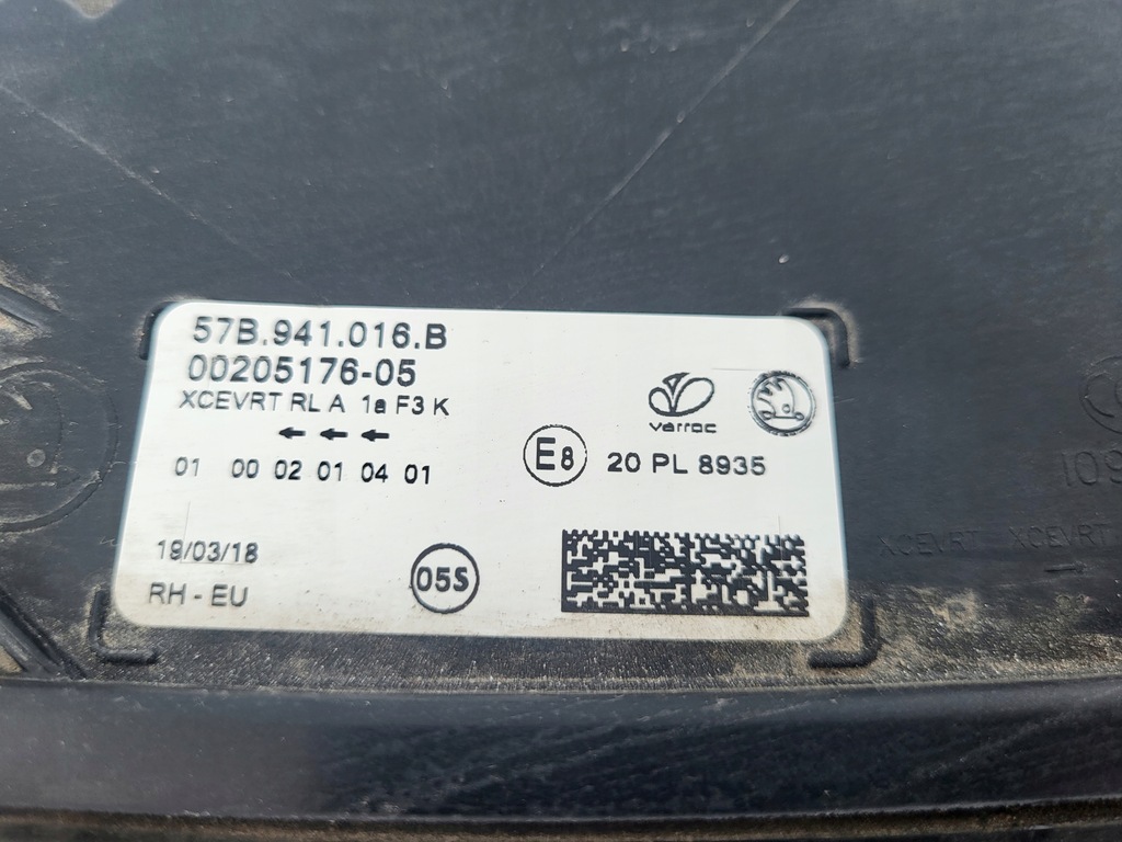 фото №9, Лампа правый перед full led skoda karoq 57b941016b