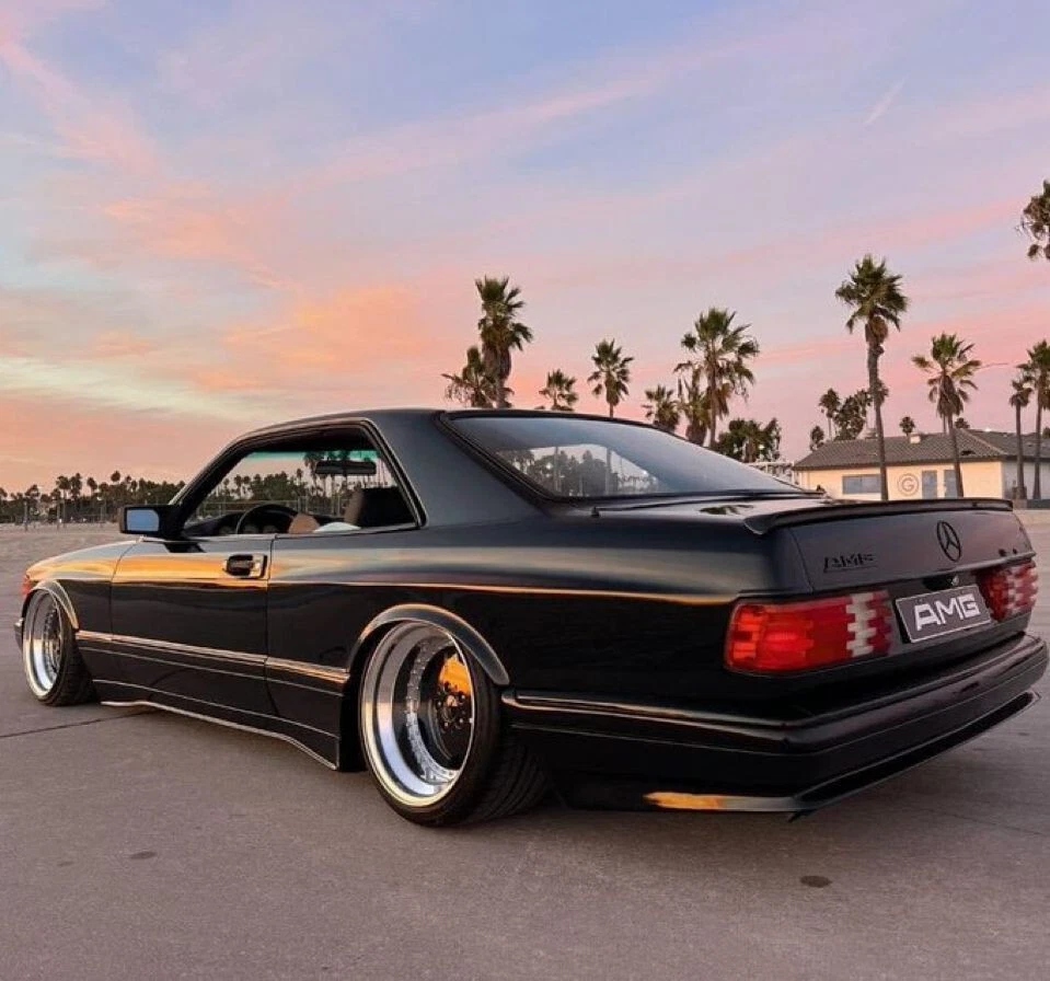Mercedes-benz sec w126 купе – widebody amg look в Украине