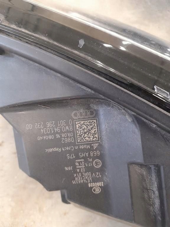 фото №9, Audi a4 s4 b9 8w 2022 лампа передня