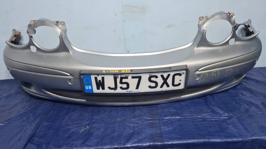 фото №16, Бампер перед jaguar x-type pdc ксенон mee