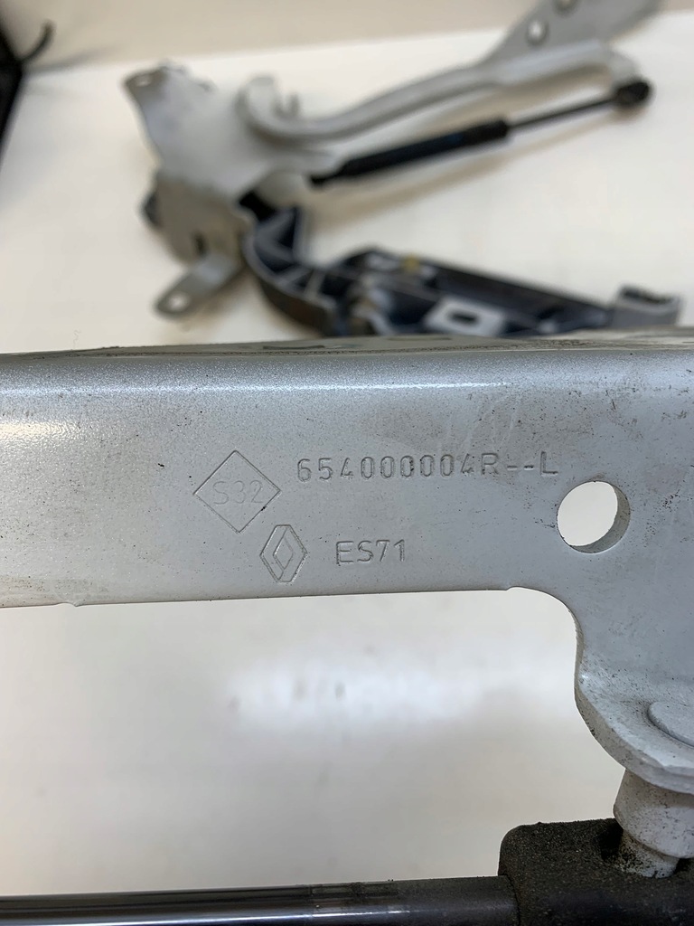 фото №3, Петлі капот renault scenic iii комплект