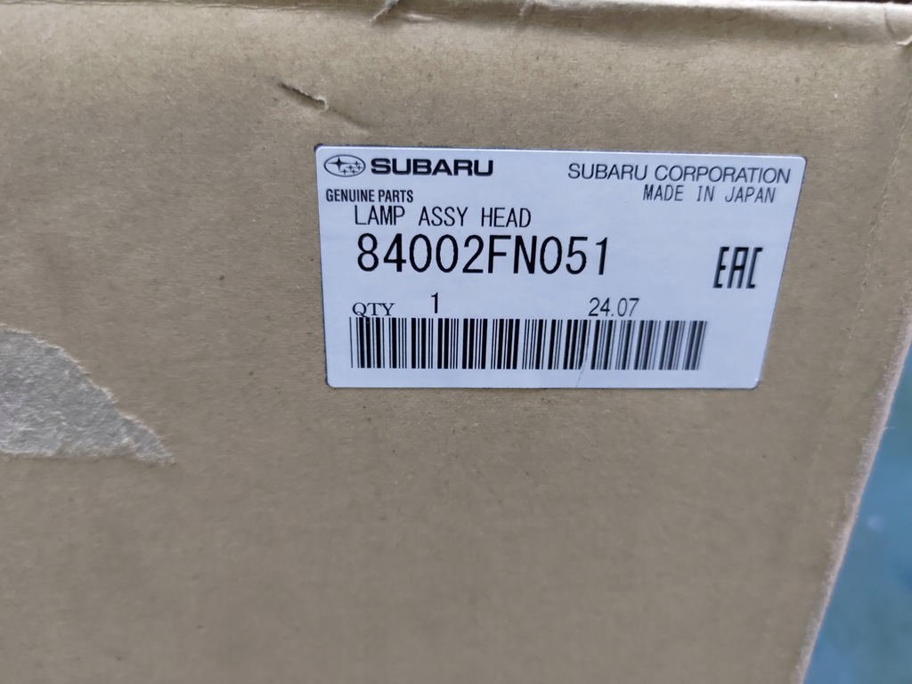 фото №9, Subaru impreza crosstrek xv 2023- лампа левая full led 84002fn051