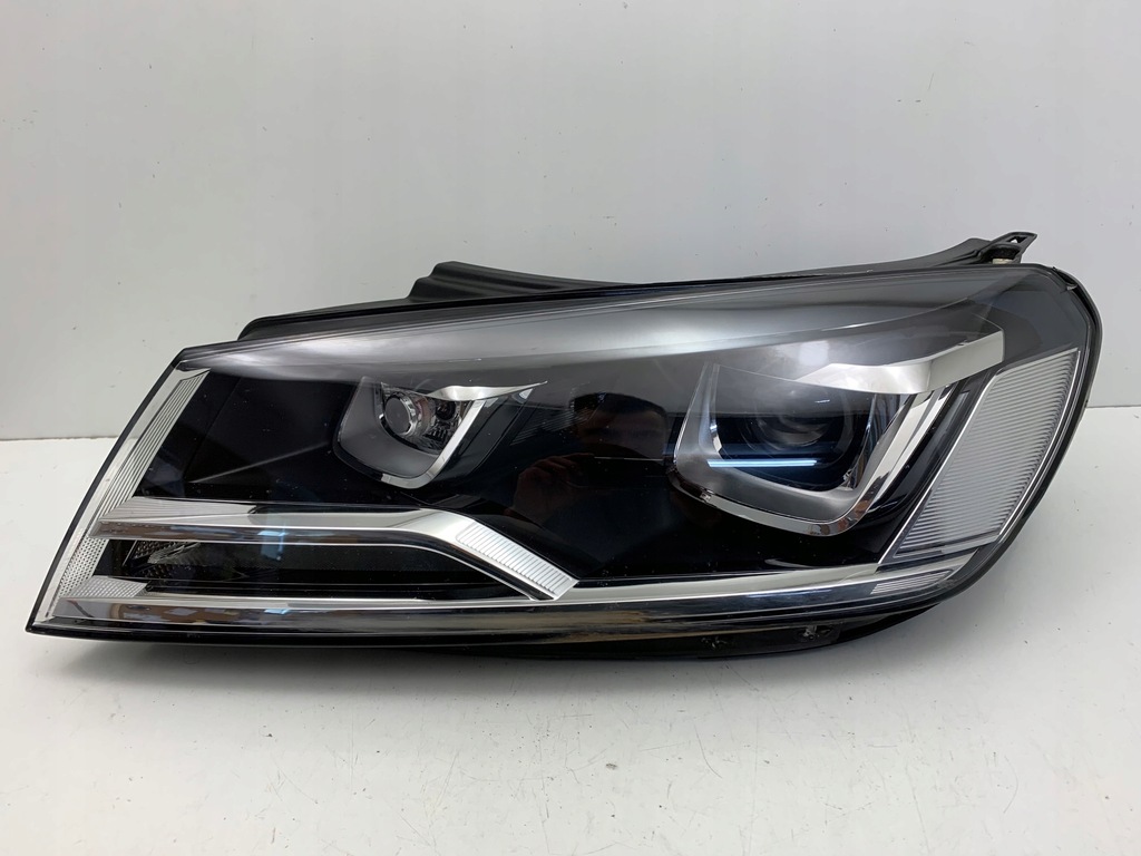 фото №10, Лампа левая vw touareg lift bi ксенон поворот 7p1941031