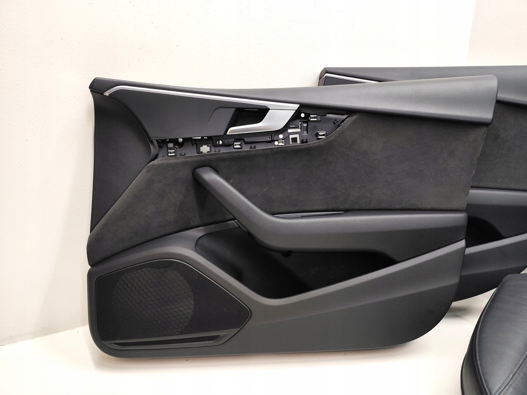 фото №13, Audi a5 8w sportback сиденья обшивки туннель кожа alcantara