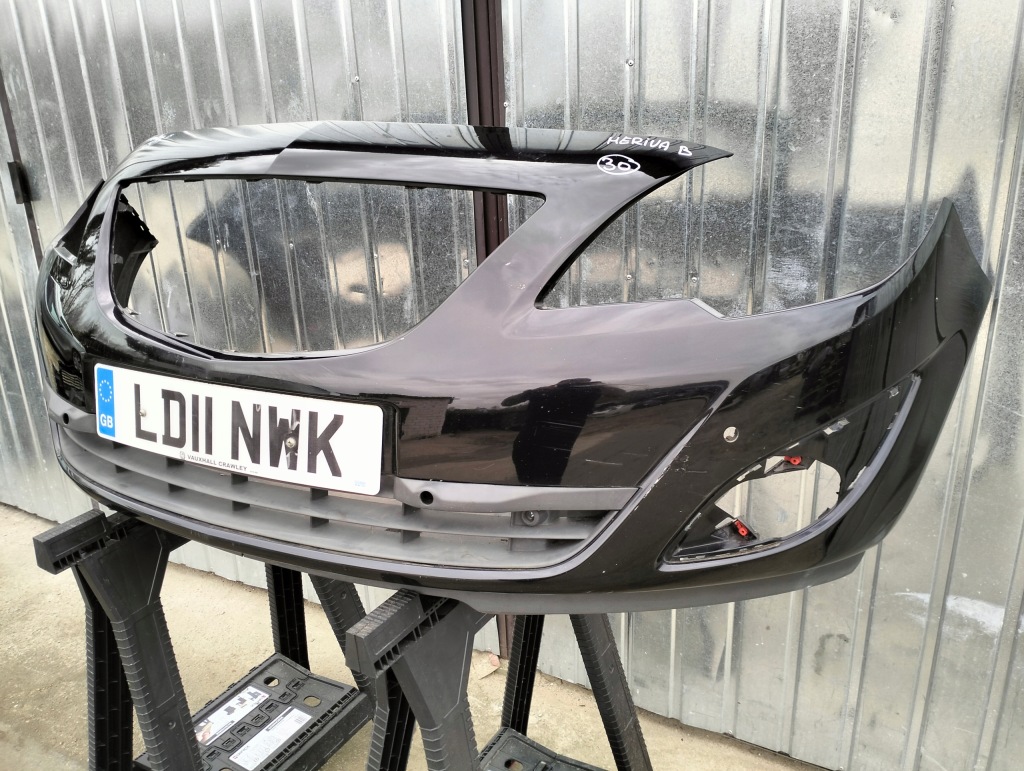 фото №8, Бампер перед opel meriva ii b чёрный z20r pod датчики pdc 13267699 10-13