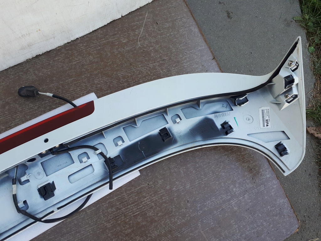 фото №7, Honda hrv hr-v ii 15- спойлер спойлер крышки задний 2015- белый