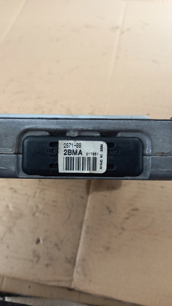 фото №4, Бортовой компьютер двигателя ford mondeo mk3 02r 2s71-12a650-b