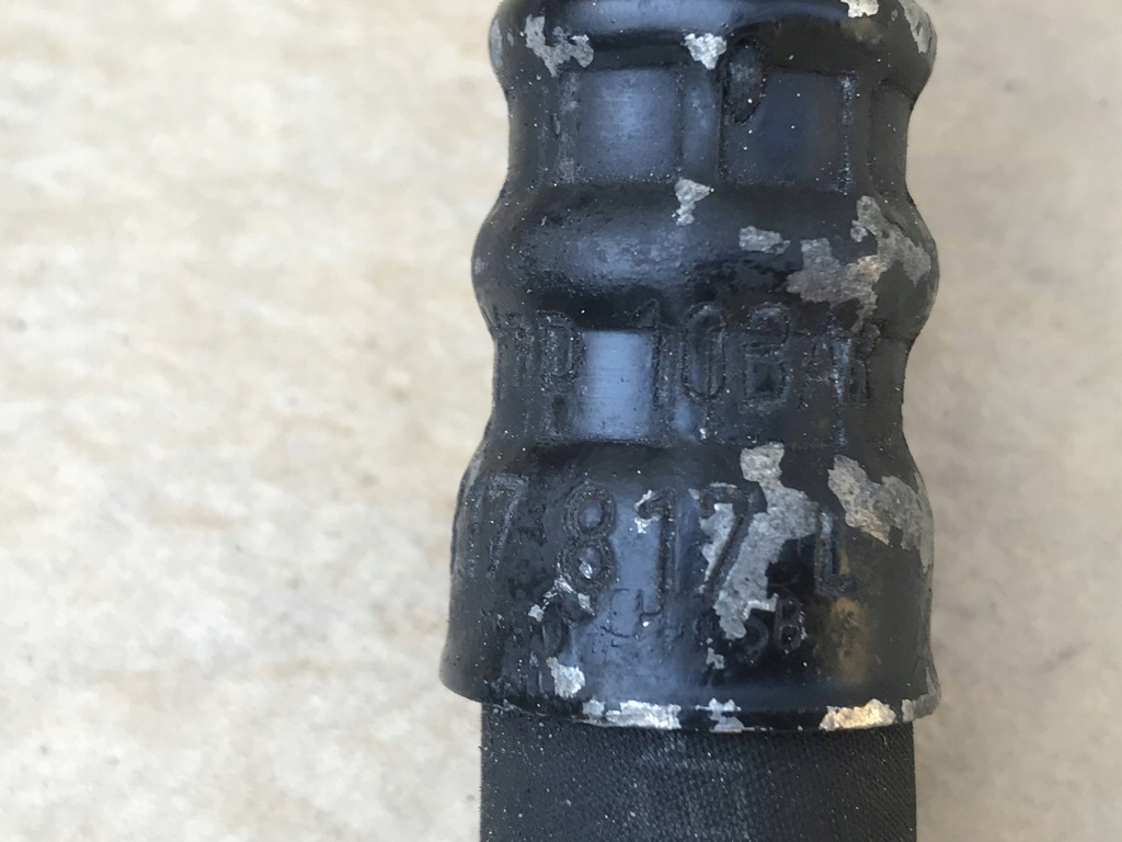 фото №3, Шланг трубка масляная audi a8 d 3.0 tdi 4e0317817l