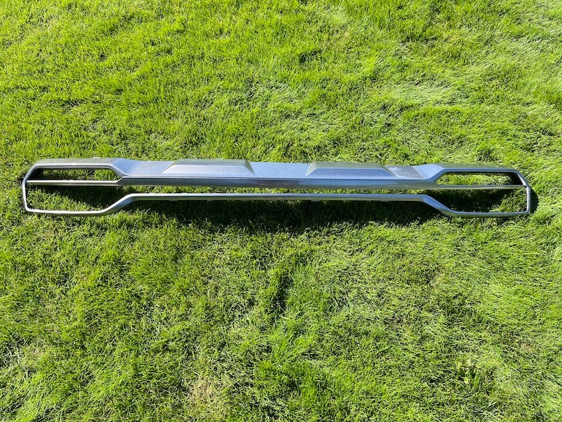 фото №1, Kia sorento iv 19- накладка спойлер бампер задний