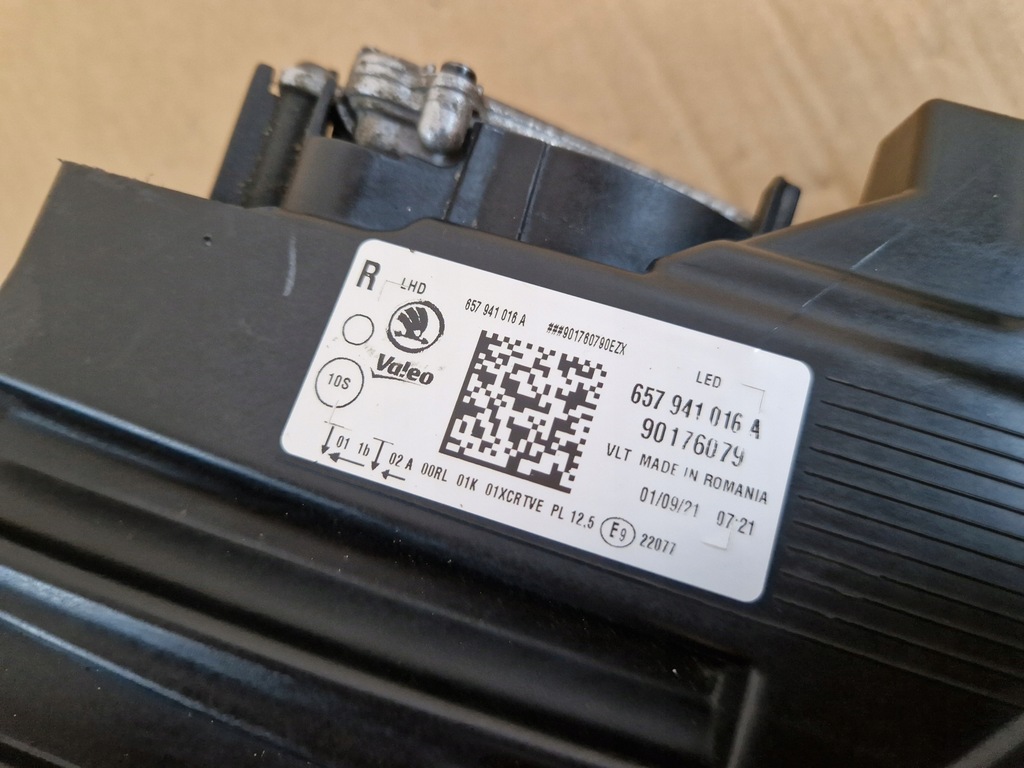 фото №10, Skoda scala лампа передня ліва права перед full led crystal 657941015a