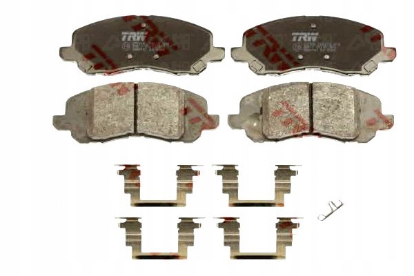 фото №1, Trw gdb4141 набір гальмівних колодок гальмівних, гальма дискові