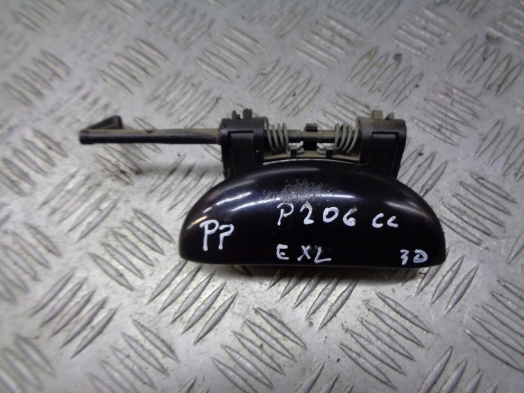 фото №1, Ручка правий перед зовнішня peugeot 206 cc ext