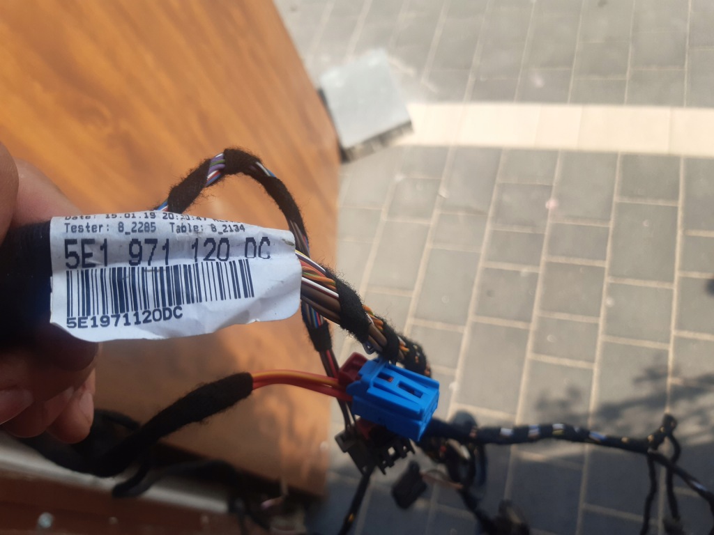 фото №1, Octavia iii жгут дверь левый перед 5e1971120dc