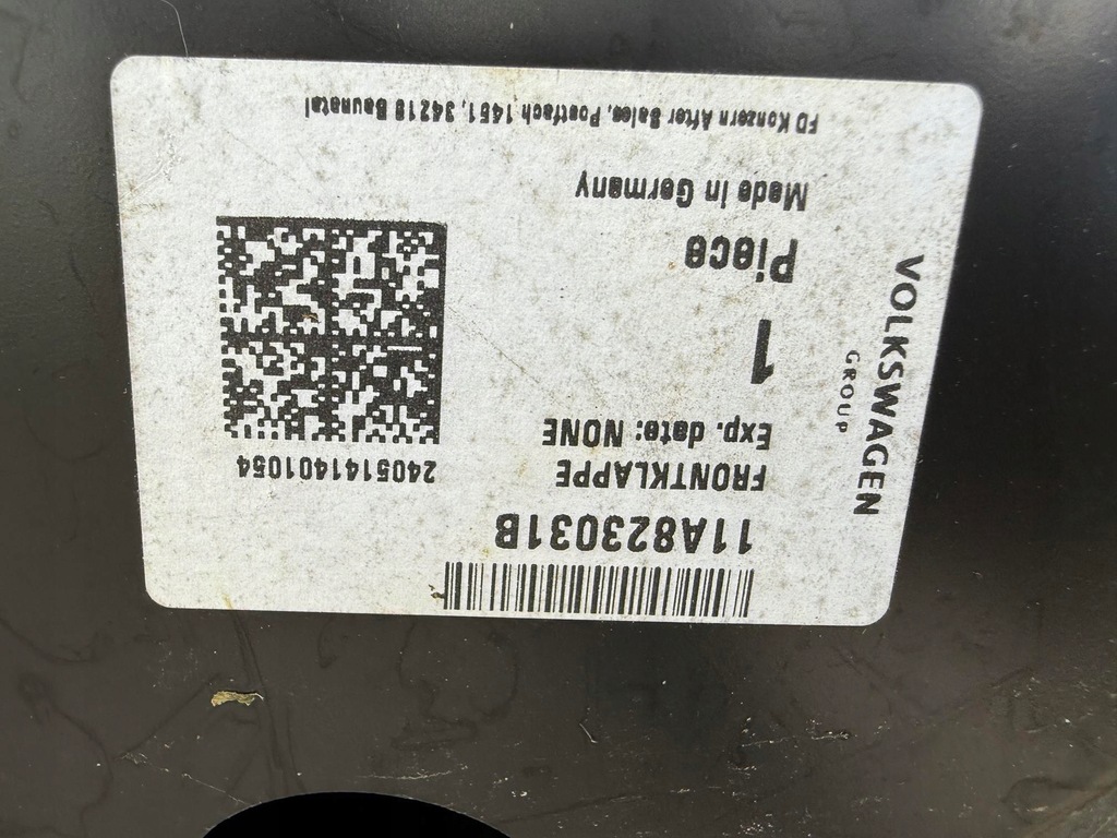 фото №7, Капот кришка двигуна перед vw id4 id.4 11a 2020- bardzo ladna оригінальна