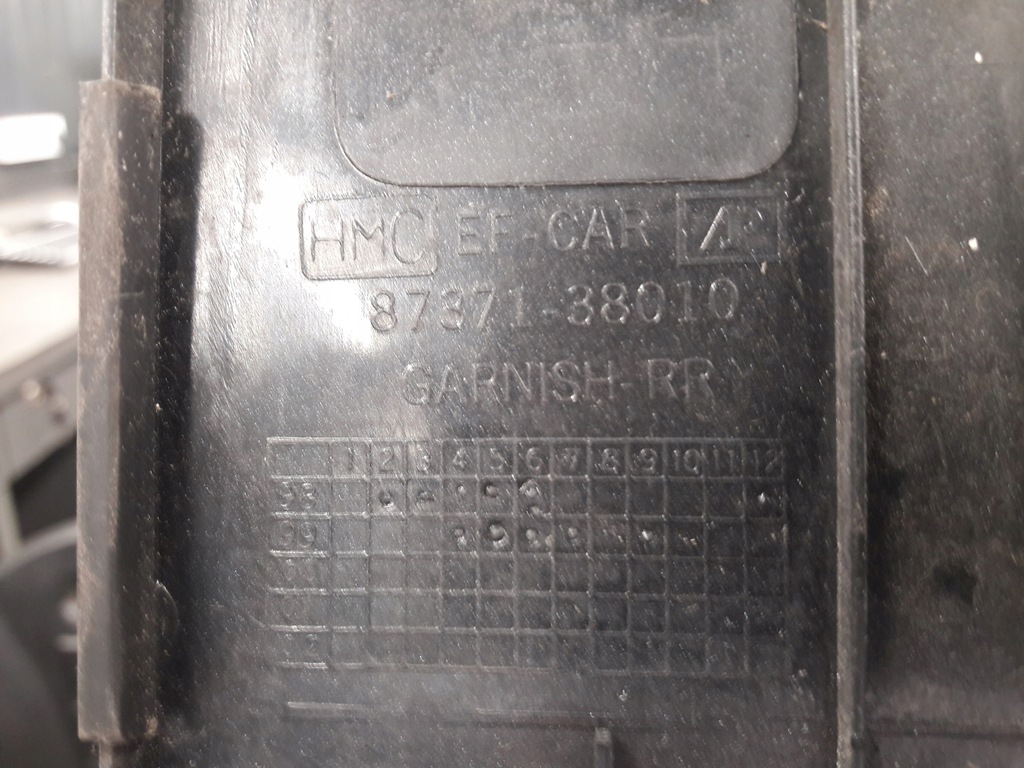 фото №9, 87371-38010 накладка крышки багажника sonata iv