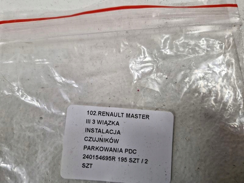фото №8, Renault master iii 3 жгут электропроводка датчиков парковки pdc 240154695r