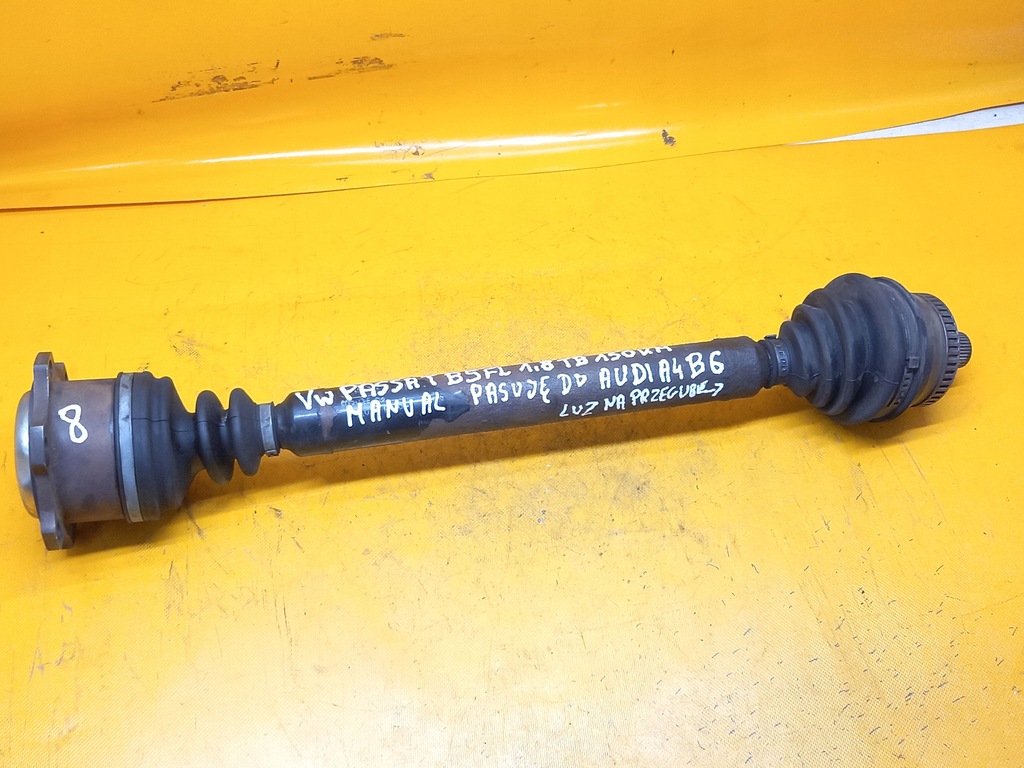фото №6, Приводной вал audi a4 b6 1,8tb 01-05r 150km механическая коробка передач