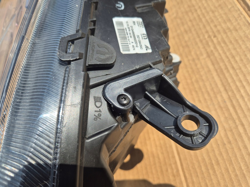 фото №7, Fiat doblo лампа права. 2015-2022 .mopar. czarna