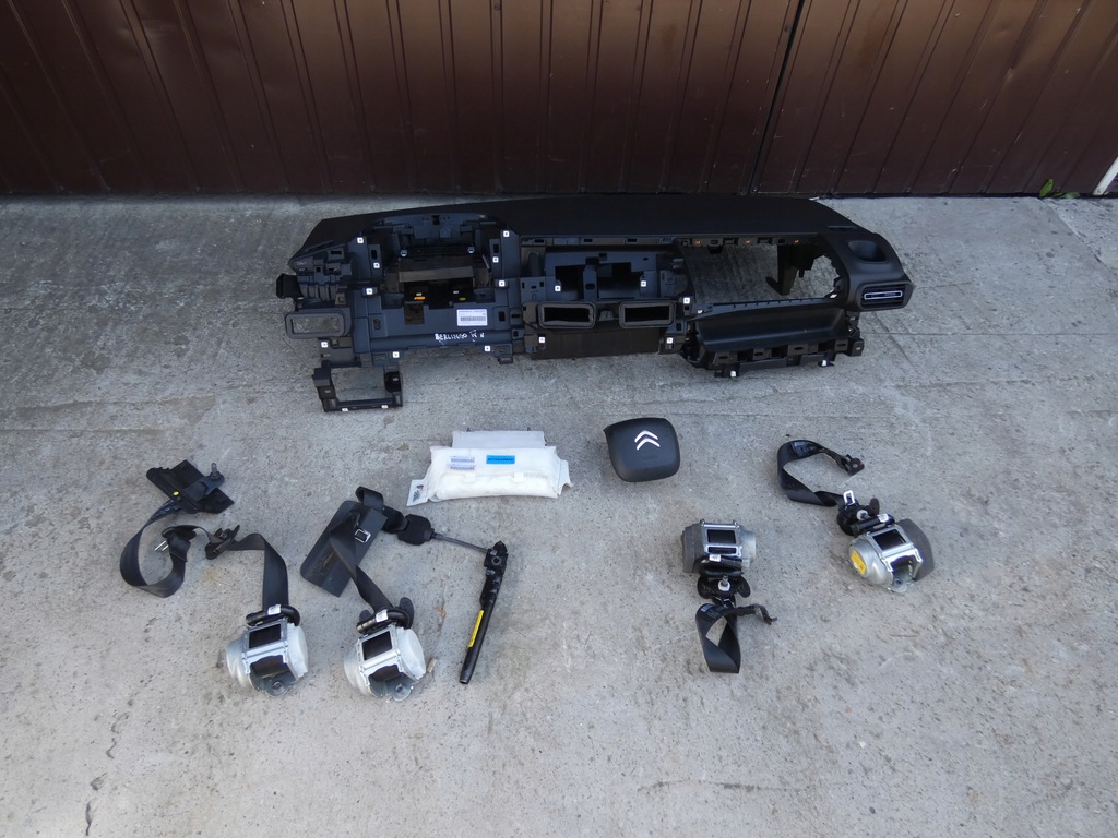 фото №1, Peugeot rifter combo 2019- e-berlingo iv приборная панель приборная ремни подушка безопасности