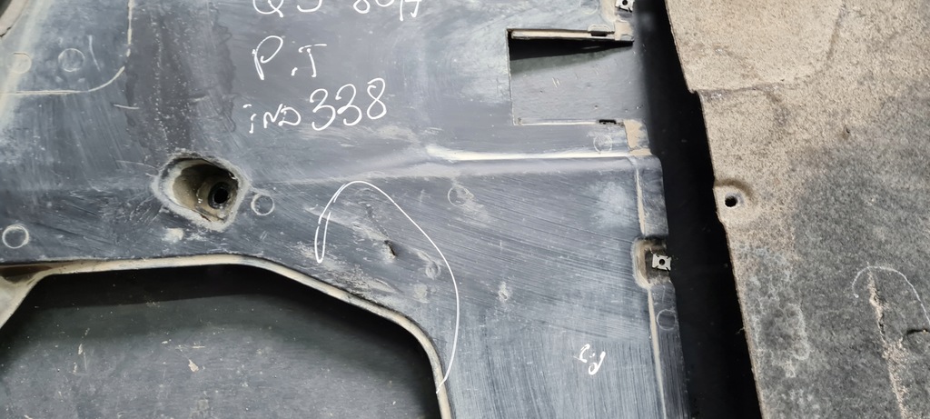 фото №13, Q5 80a sq5 защита плита ходовая часть przeciwbłotowa правая 80a825208b