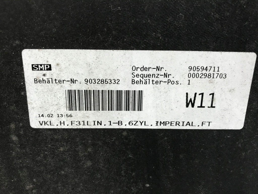 фото №9, Bmw 3 f31 alpina бампер задня задній kombi накладка 4xpdc оригінал 11-15