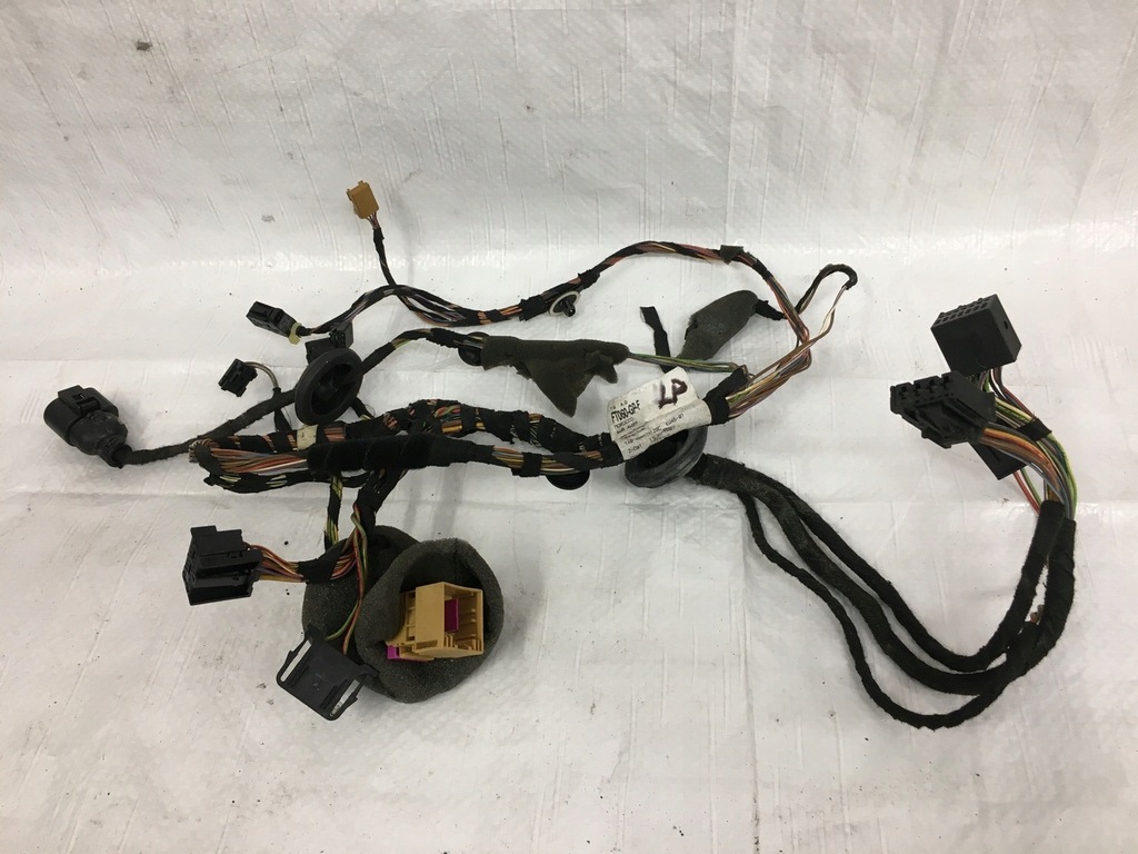 фото №12, Електропроводка двері джгут двері перед задня vw polo 9n fl lift 2002-2009