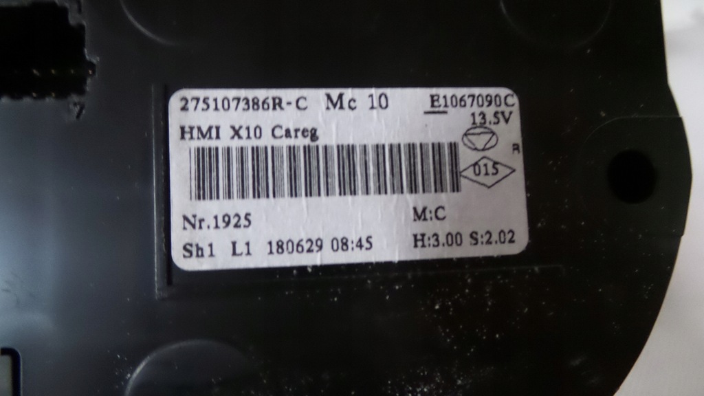 фото №11, Панель обдув кондиціонера renault zoe 2018 275107386r europa