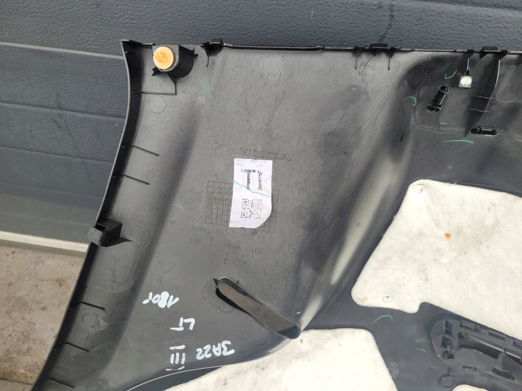 фото №5, Honda jazz iii обшивка обивка левый задняя