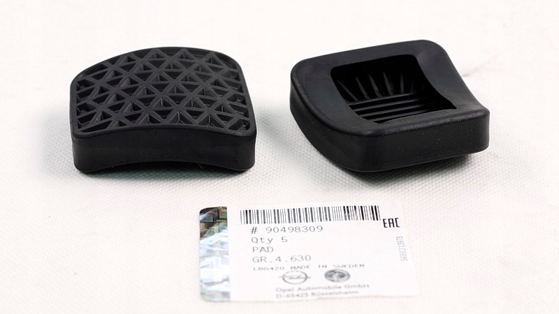 фото №1, Накладка педалі зчеплення гальма opel astra zafira