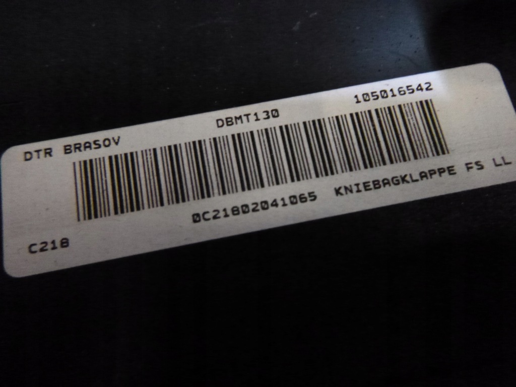 фото №16, Mercedes w218 218 панель приладів приладова панель приладів панель  оригінал