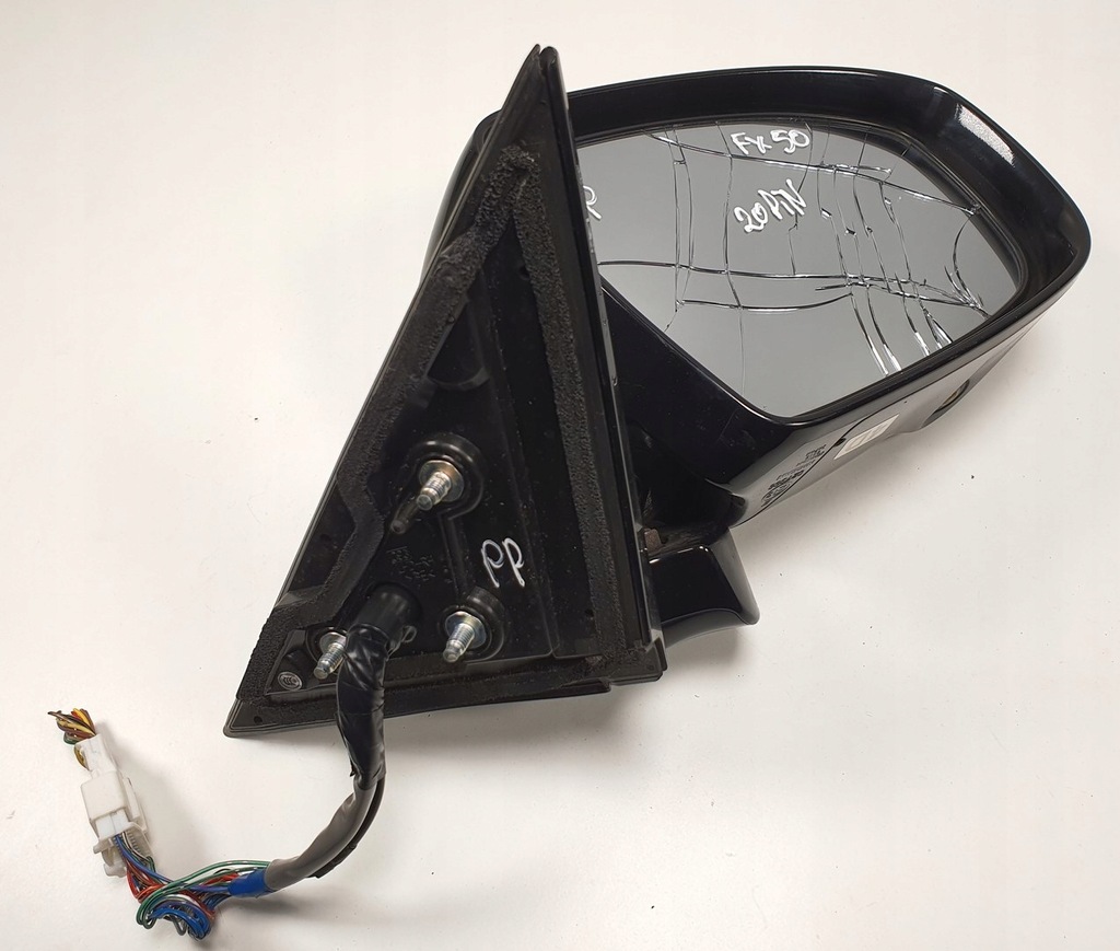 фото №8, Зеркало правое камера 20 pin kh3 infiniti fx ii eu