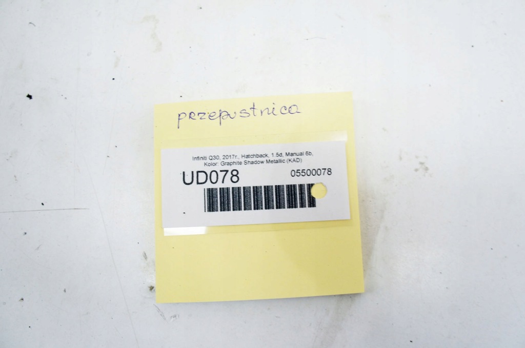 Ud078 infiniti q30 1.5d дросельна заслінка h8201143495 147109913r Недорого