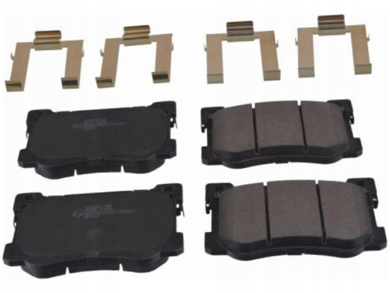 фото №1, Тормозные колодки перед hyundai genesis 2.0 3.8 08-14 genesis 3.0 3.8 14