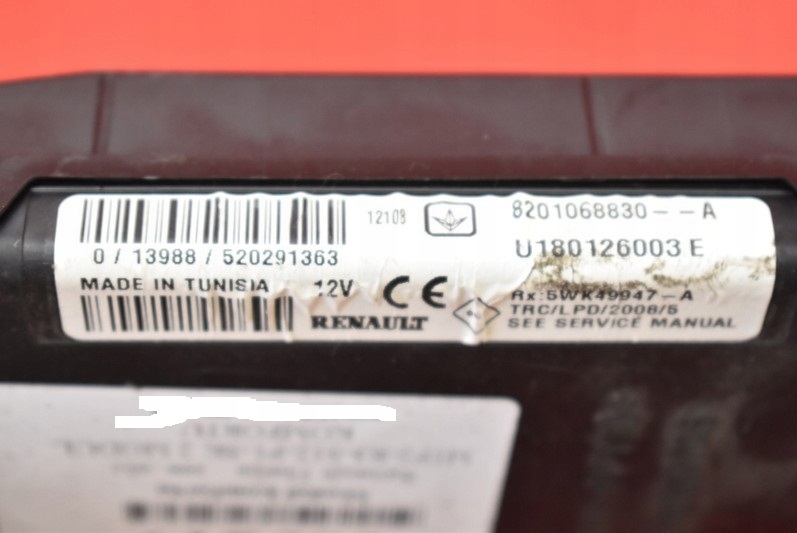 фото №11, Модуль комфорта 8201068830a renault thalia 2 ii 1.2 16v 75 km 08-12