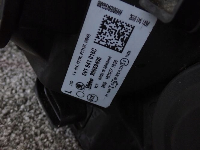 фото №6, Skoda fabia iii 14- фара лівий лампа ліва