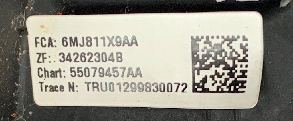 фото №9, Chrysler pacifica 16- воздуховод кнопки лепестки переключения 6mj811x9aa