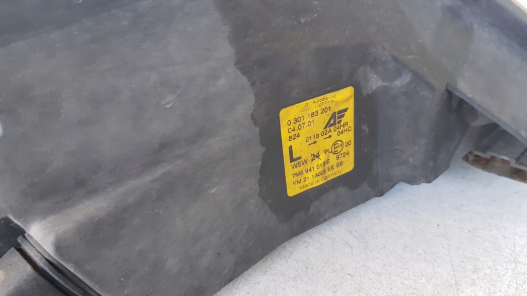 фото №4, Лампа передняя перед левая ford galaxy mk1 lift