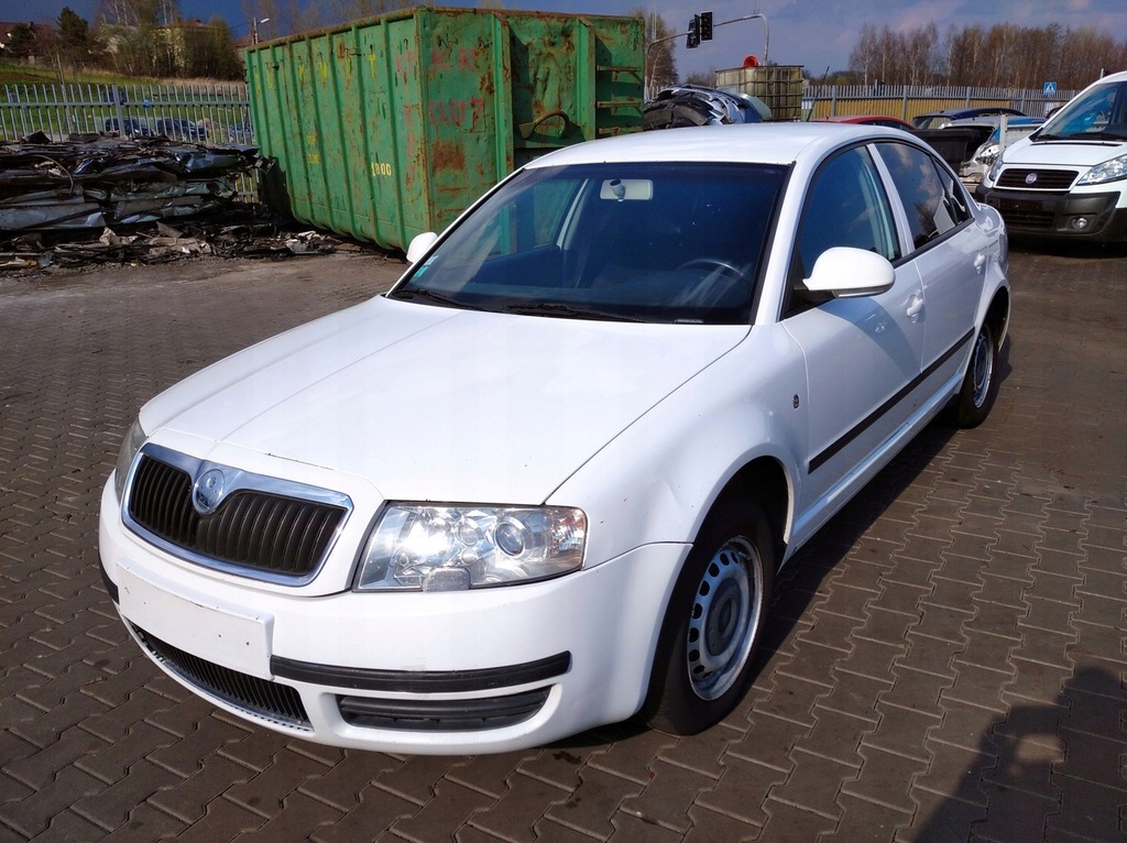 фото №13, Skoda superb i 1 дверь задняя левая 1026 белый