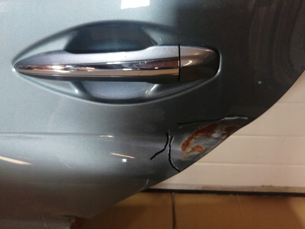 фото №4, Infiniti q50 sedan дверь левая задняя rbp 13-