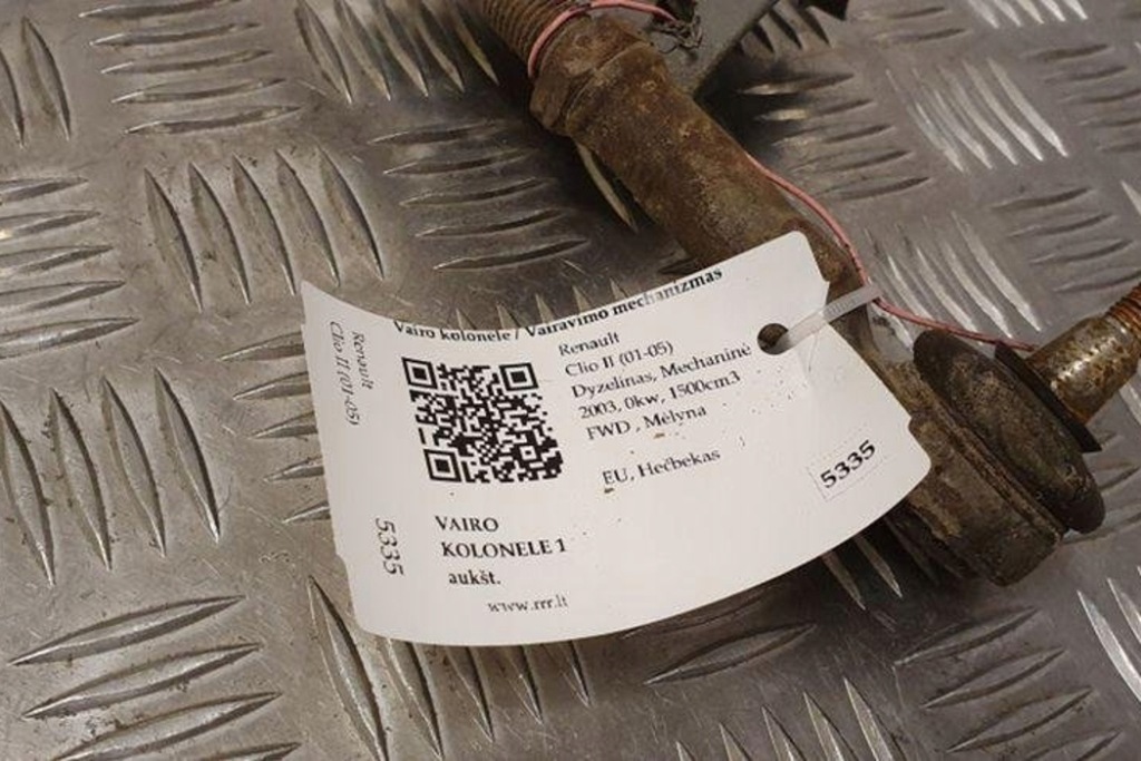 фото №1, Рулевая рейка renault clio ii bb0/1/2_, cb0/1/2_ 68200000 1.5l дизель 60kw