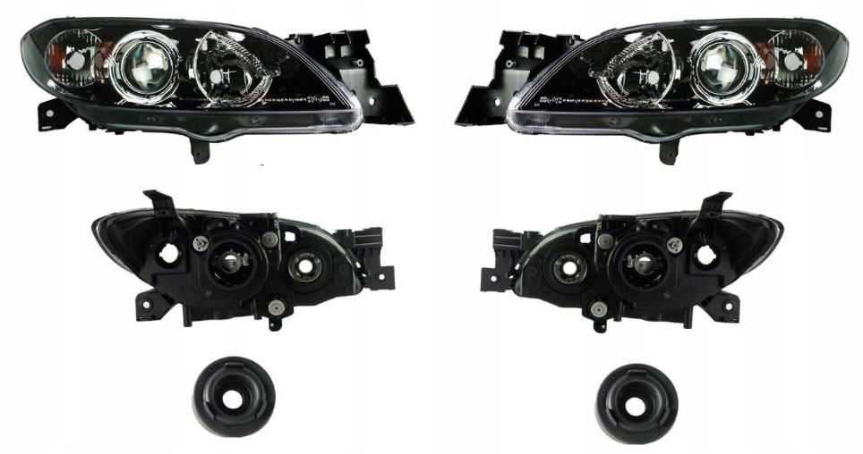 фото №1, Фара лампа mazda 3 bk 03-09 sdn l+p tyc