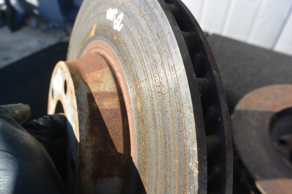 фото №11, Диск тормозная перед правая левая kpl 350mm audi q7 4l