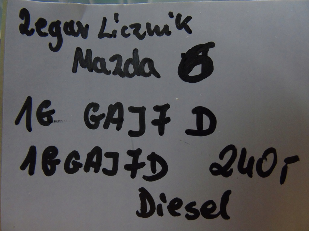 фото №6, Idealny лічильник приладова панель mazda 6 дизель 1